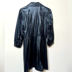 Gently used leather dress